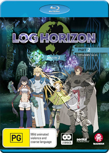 Log Horizon Season 2 Part 2 (Eps 14-25) (Blu-Ray)